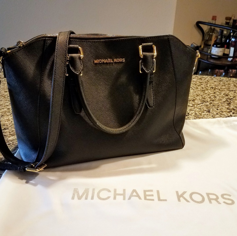 MICHAEL MICHAEL KORS Leather Mediu